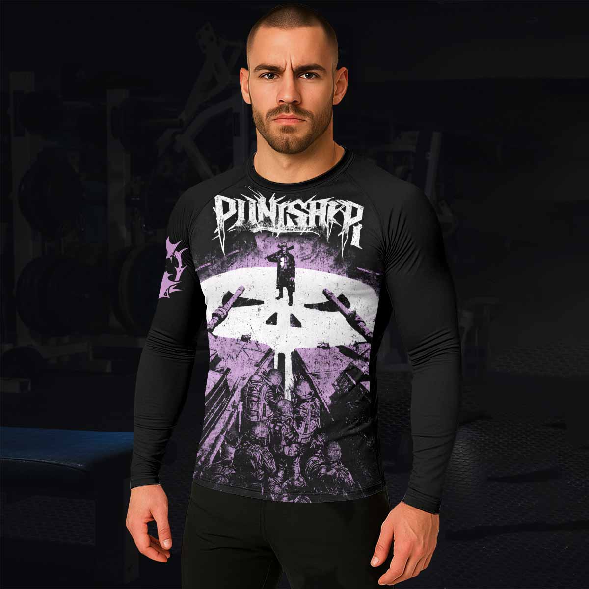Punisher Final Verdict Rash Guard