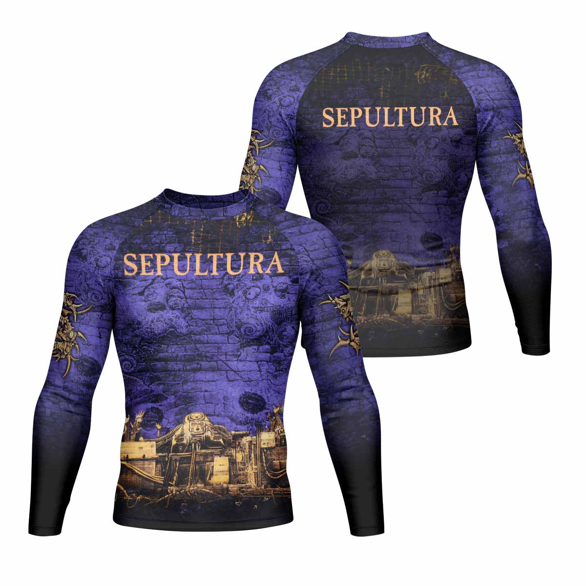 Sepultura Chaos A.D 90s Rash Guard