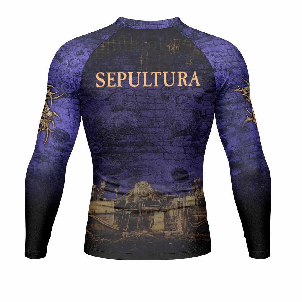 Sepultura Chaos A.D 90s Rash Guard