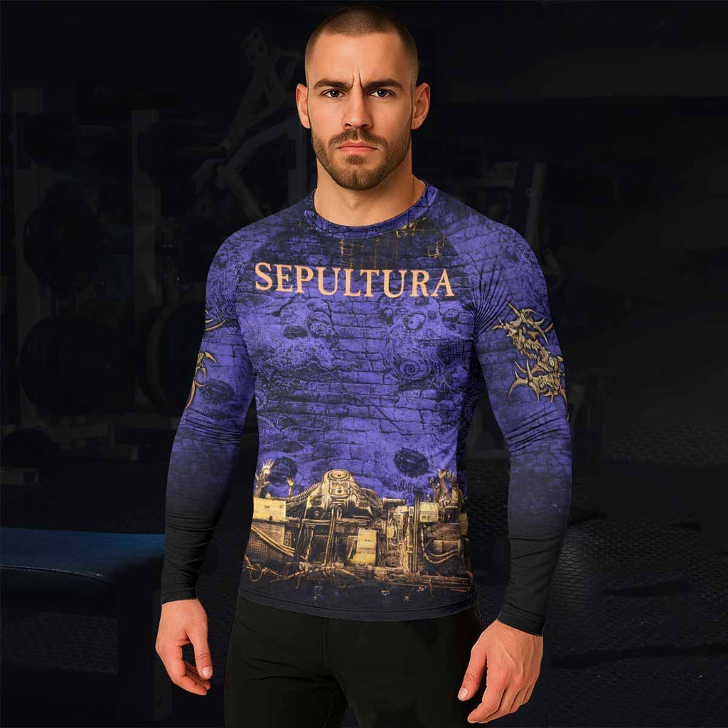 Sepultura Chaos A.D 90s Rash Guard