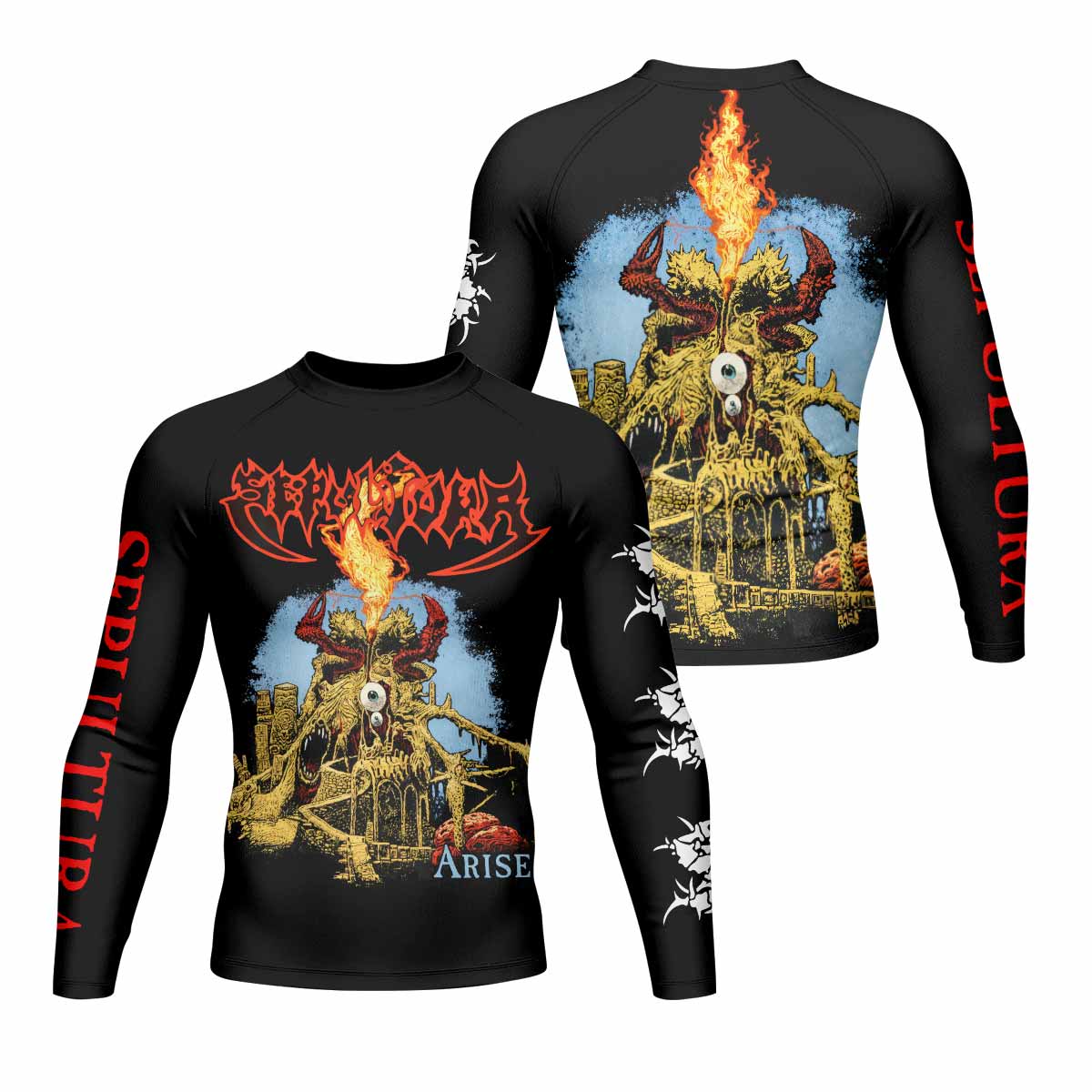 Sepultura Arise Rash Guard