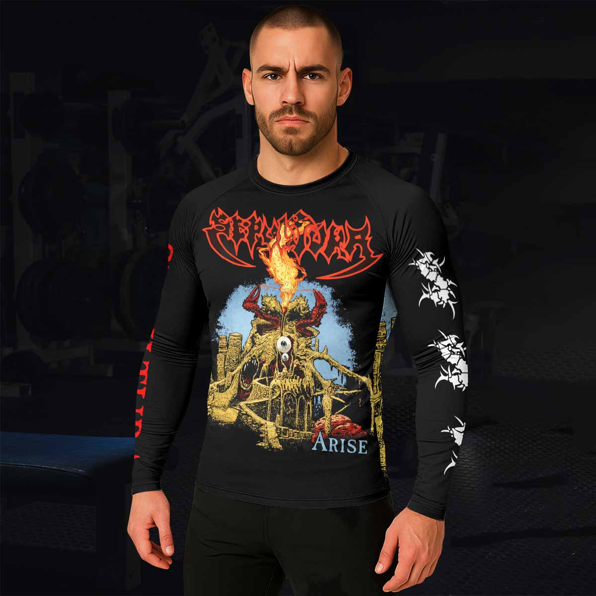 Sepultura Arise Rash Guard