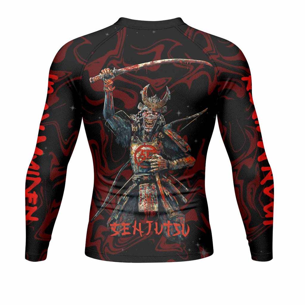 Iron Maiden Senjutsu Samurai Eddie Rash Guard