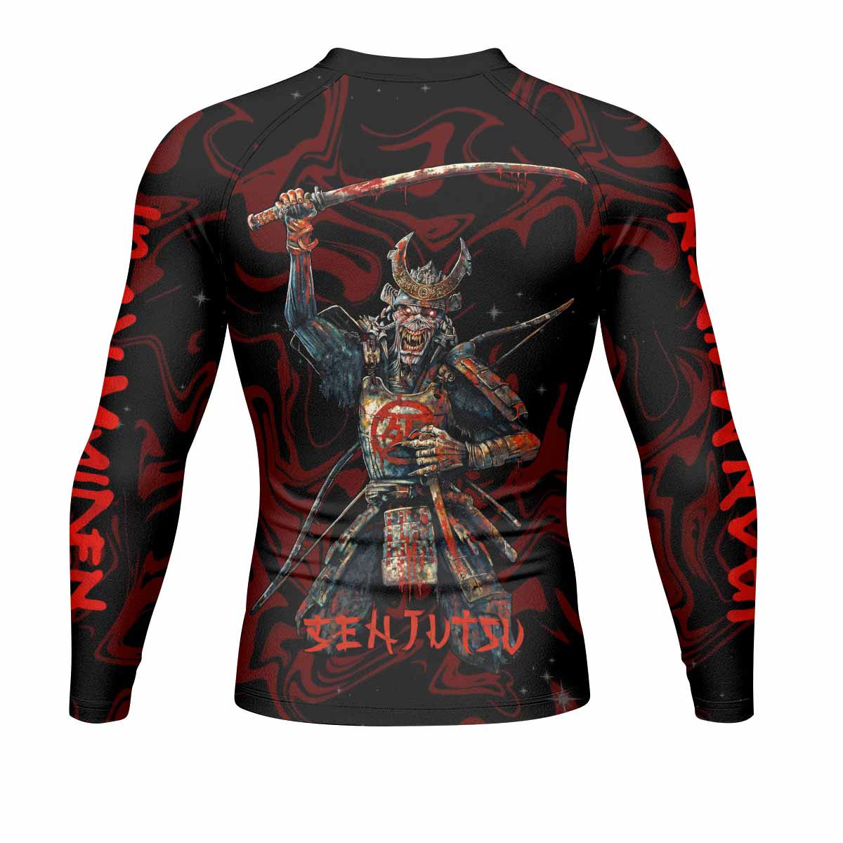 Iron Maiden Senjutsu Samurai Eddie Rash Guard