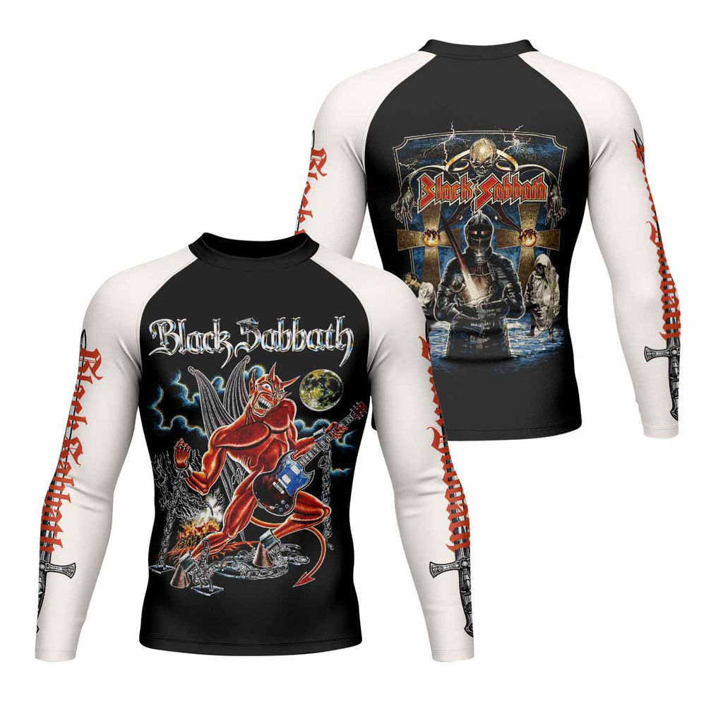 Black Sabbath Live Evil Rash Guard