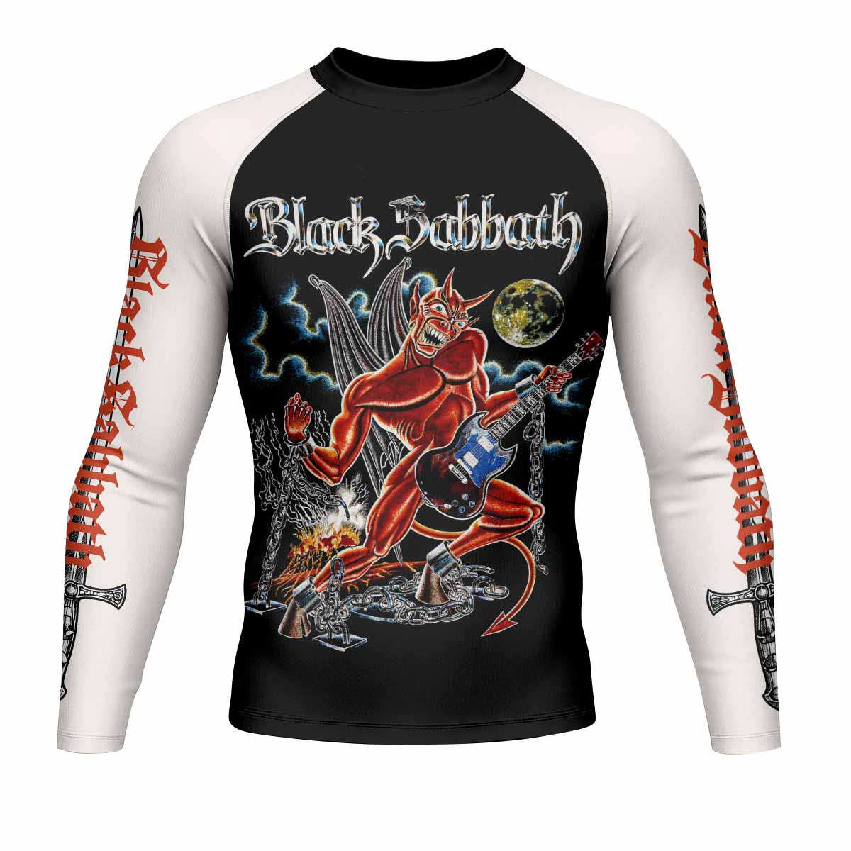 Black Sabbath Live Evil Rash Guard
