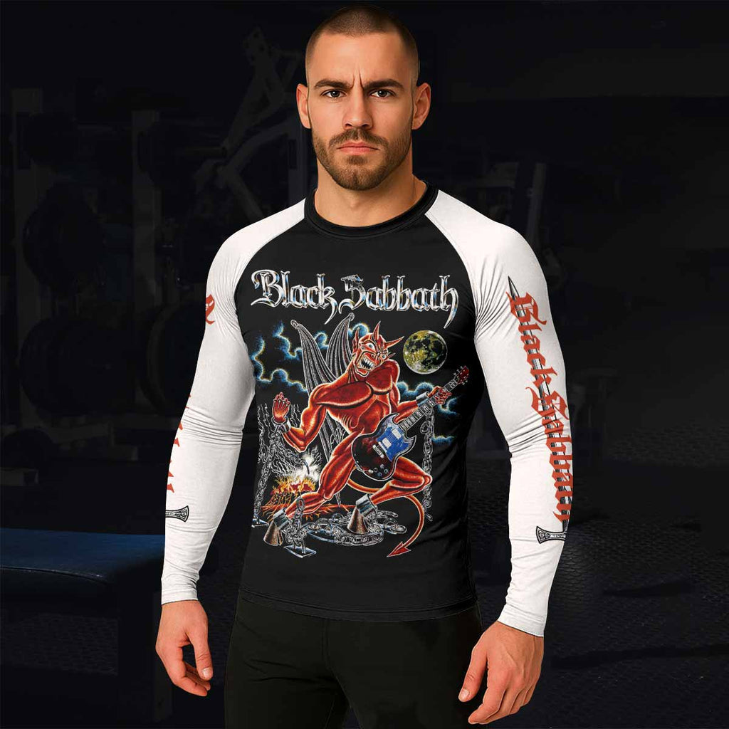Black Sabbath Live Evil Rash Guard