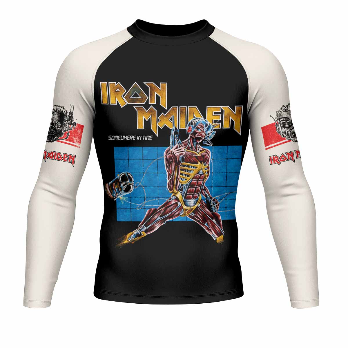 Iron Maiden Live After Death Rash Guard
