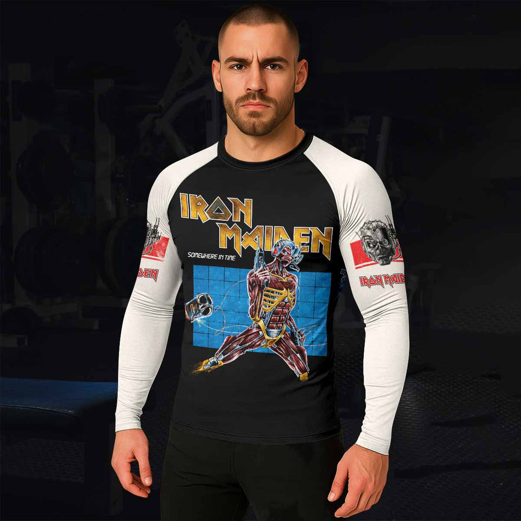 Iron Maiden Live After Death Rash Guard