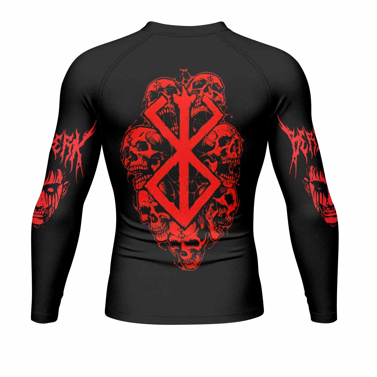 Berserk Metal Skull Knight Rash Guard