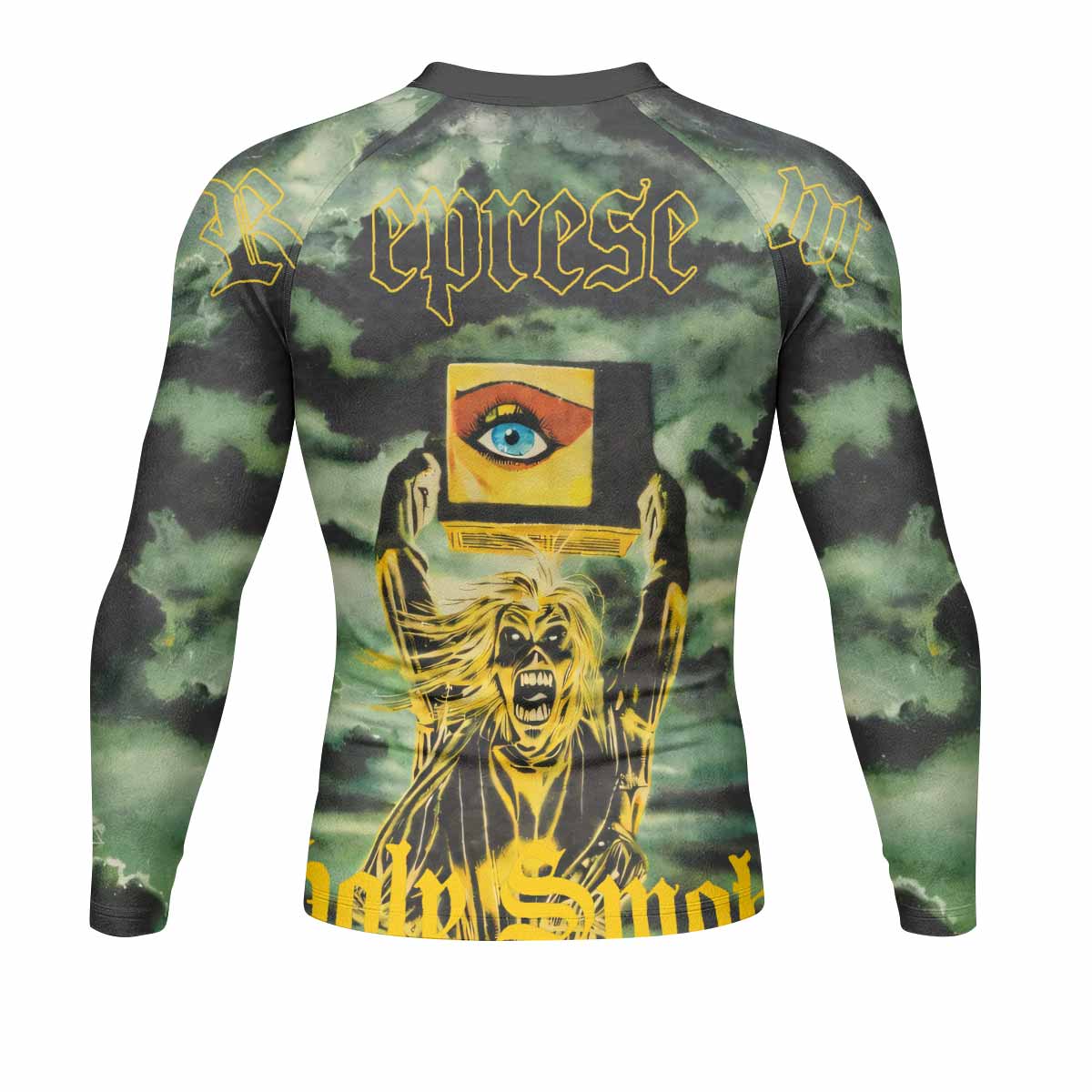 Iron Maiden Holy Smoke Rash Guard