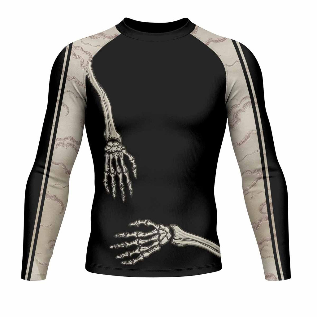 Bare Bones Skeleton Rash Guard