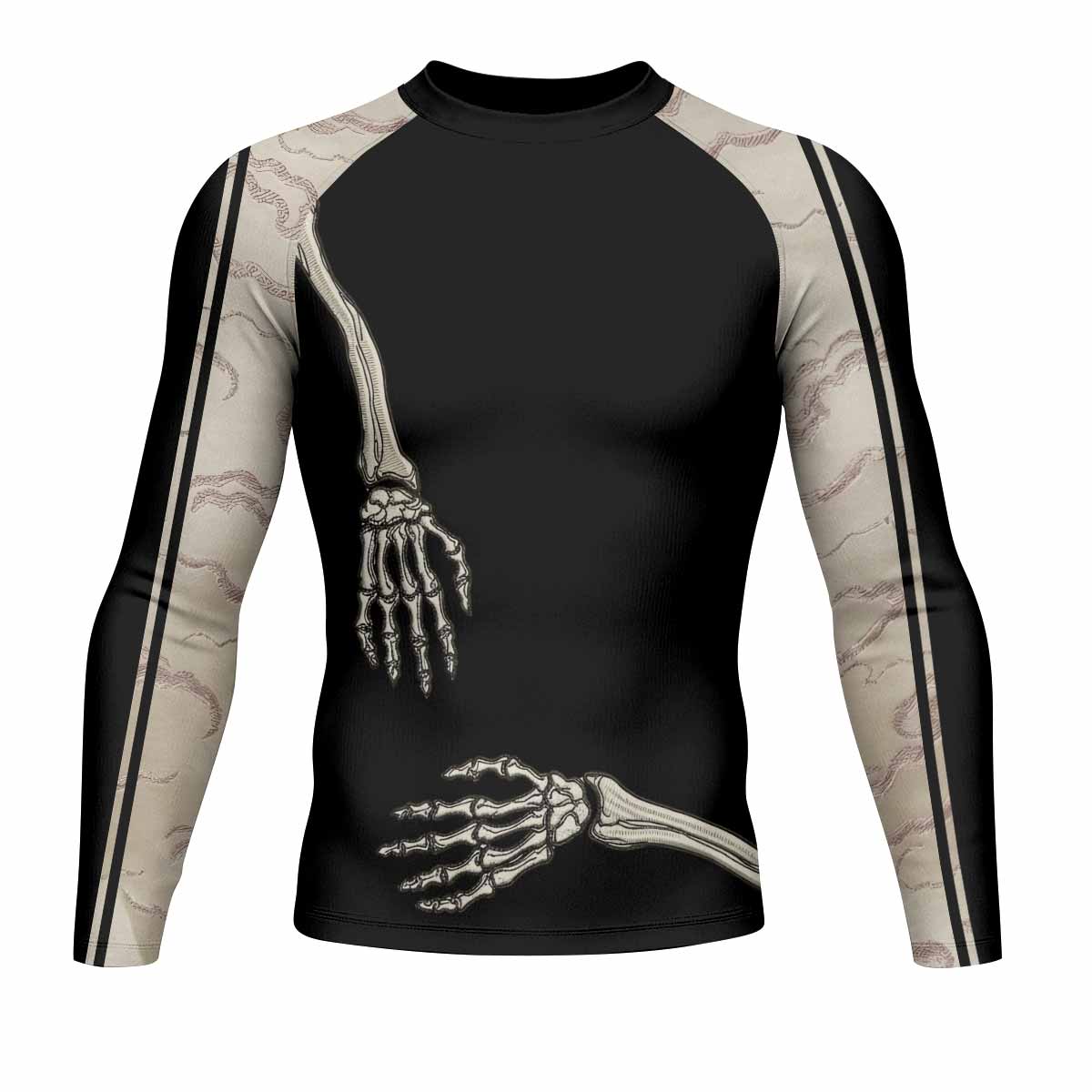 Bare Bones Skeleton Rash Guard