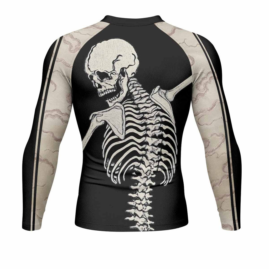 Bare Bones Skeleton Rash Guard