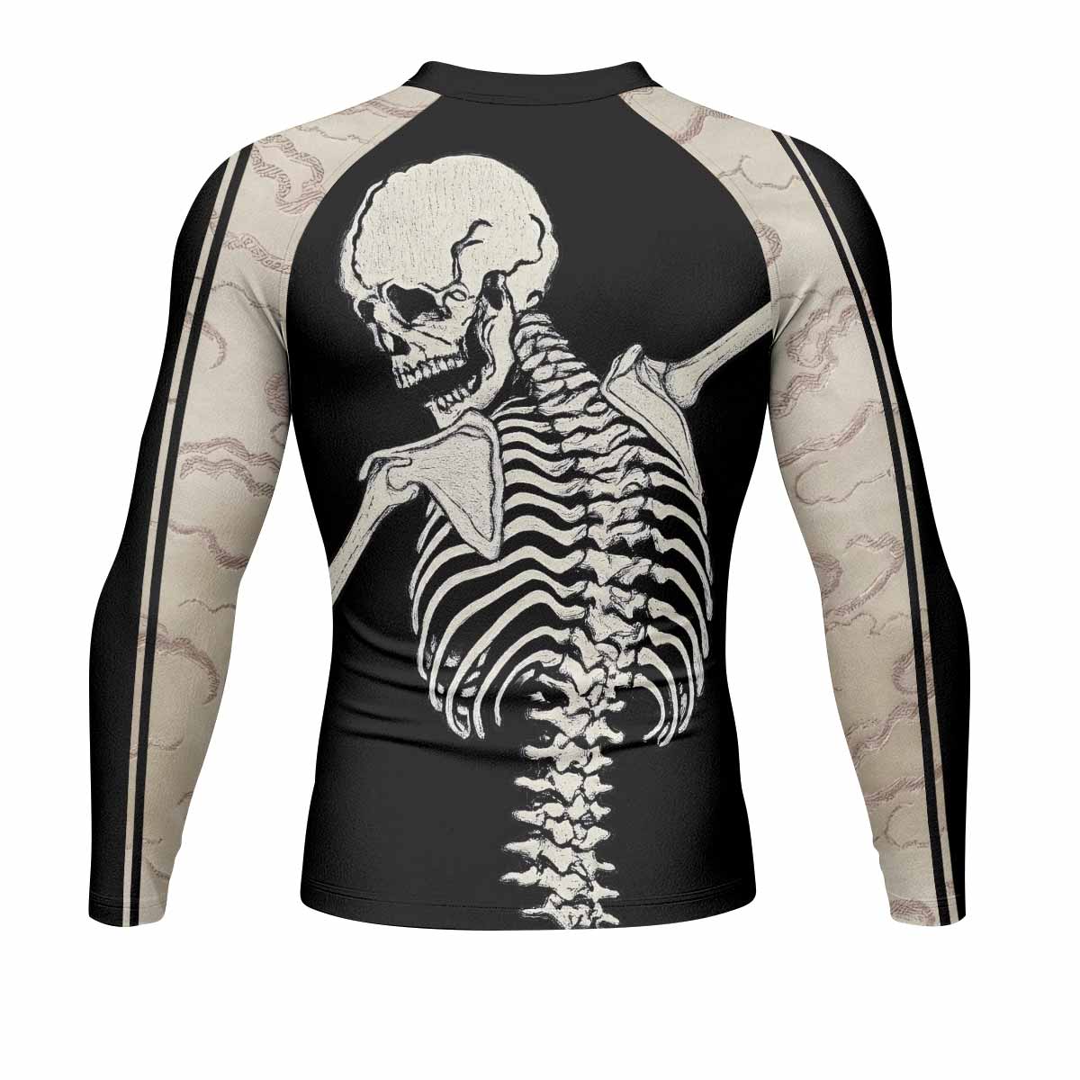 Bare Bones Skeleton Rash Guard