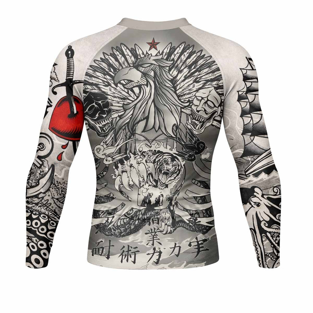 Savage Ocean Irezumi Rash Guard