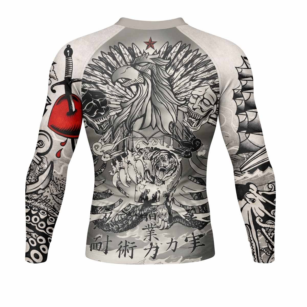 Savage Ocean Irezumi Rash Guard