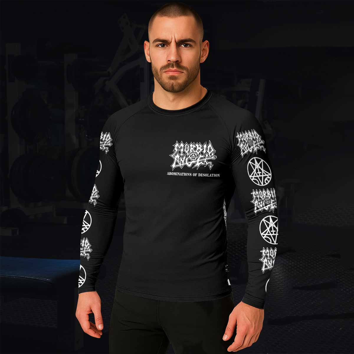 Morbid Angel Abominations of Desolation Rash Guard