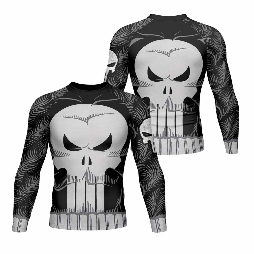 Punisher Skull Tactical Rash Guard