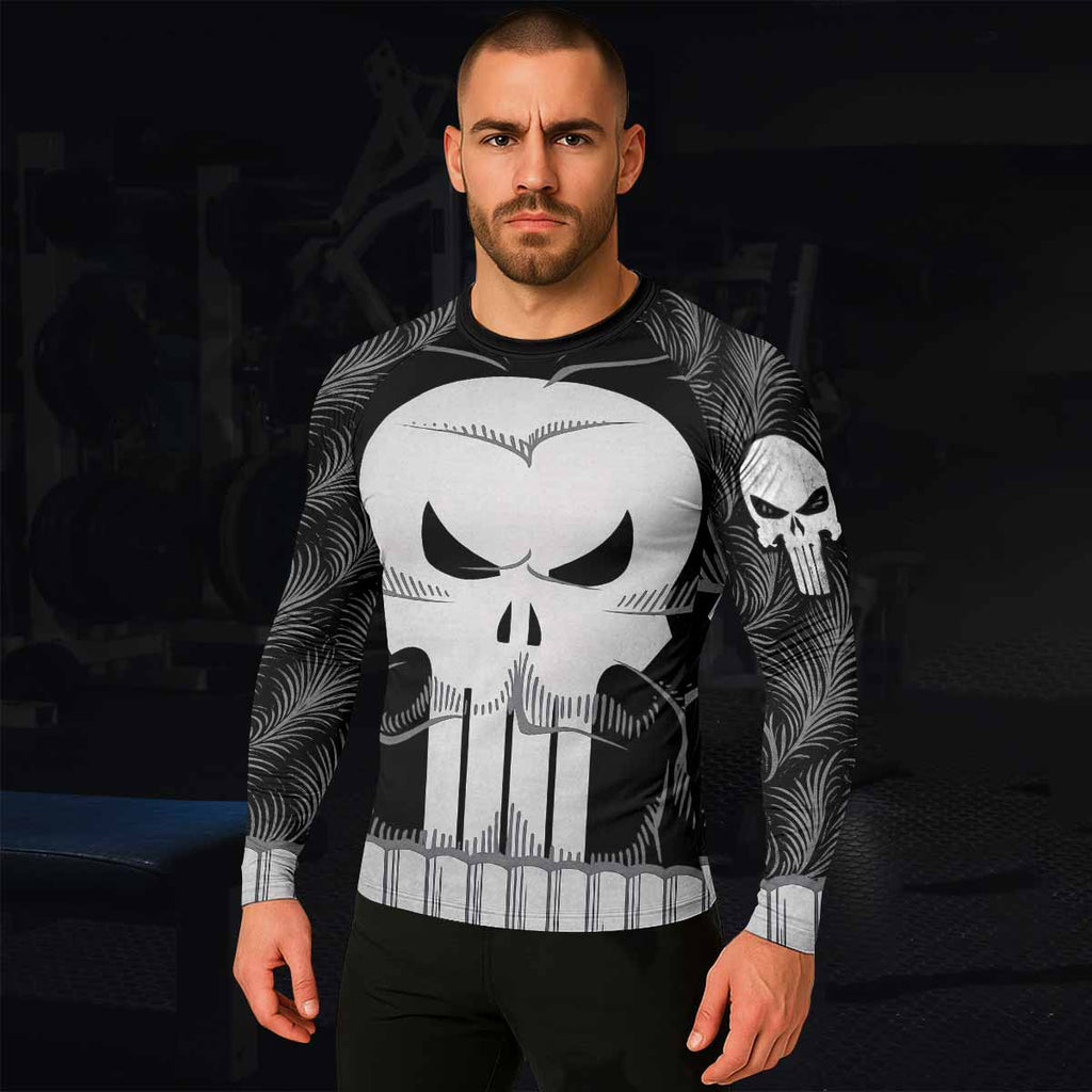 Punisher Skull Tactical Rash Guard