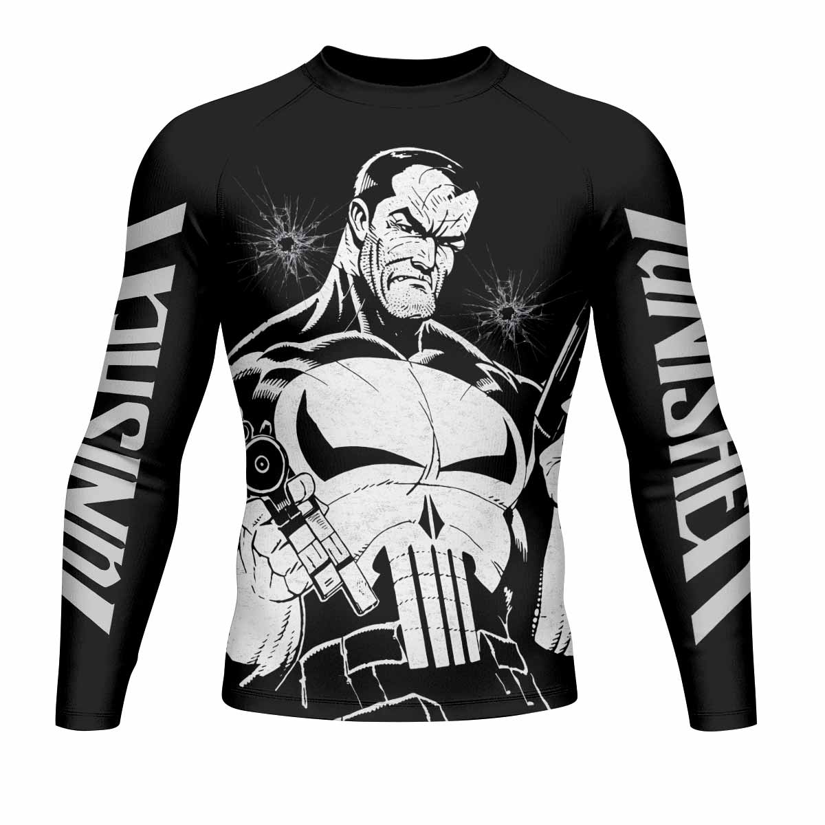 The Punisher Comic Frank Castle Rash Guard