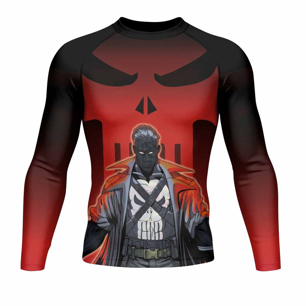 The Punisher Red Frank Castle Rash Guard