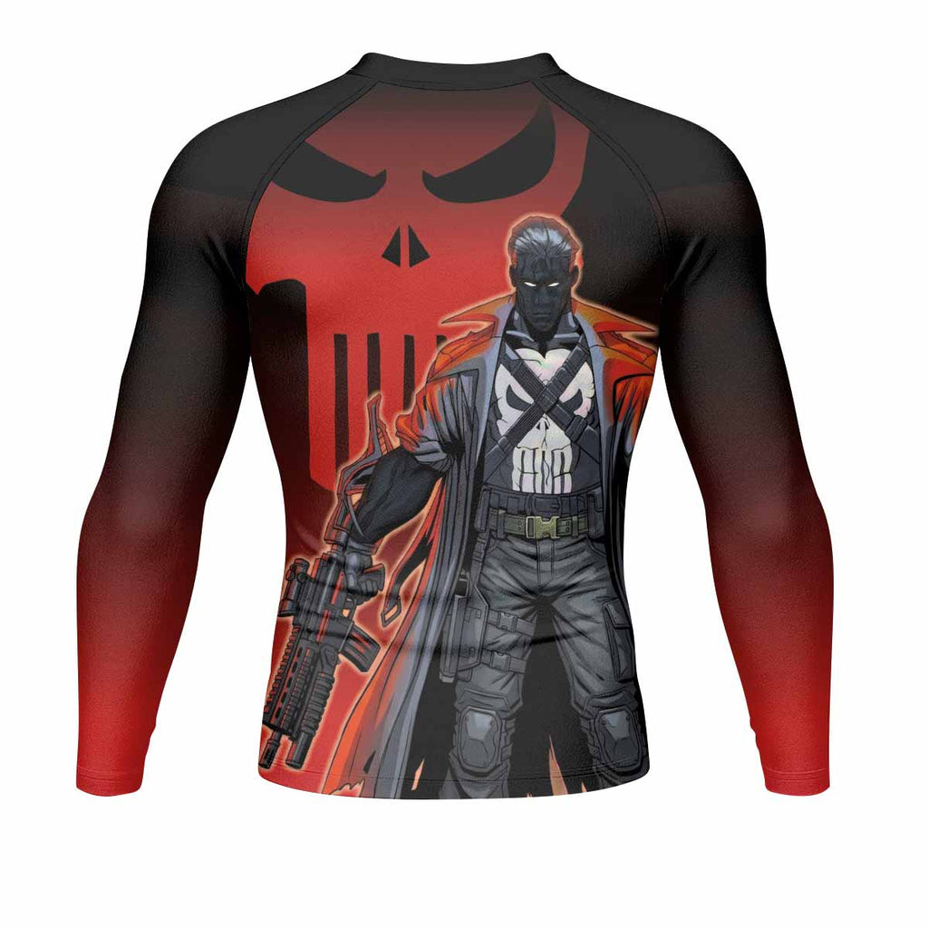 The Punisher Red Frank Castle Rash Guard