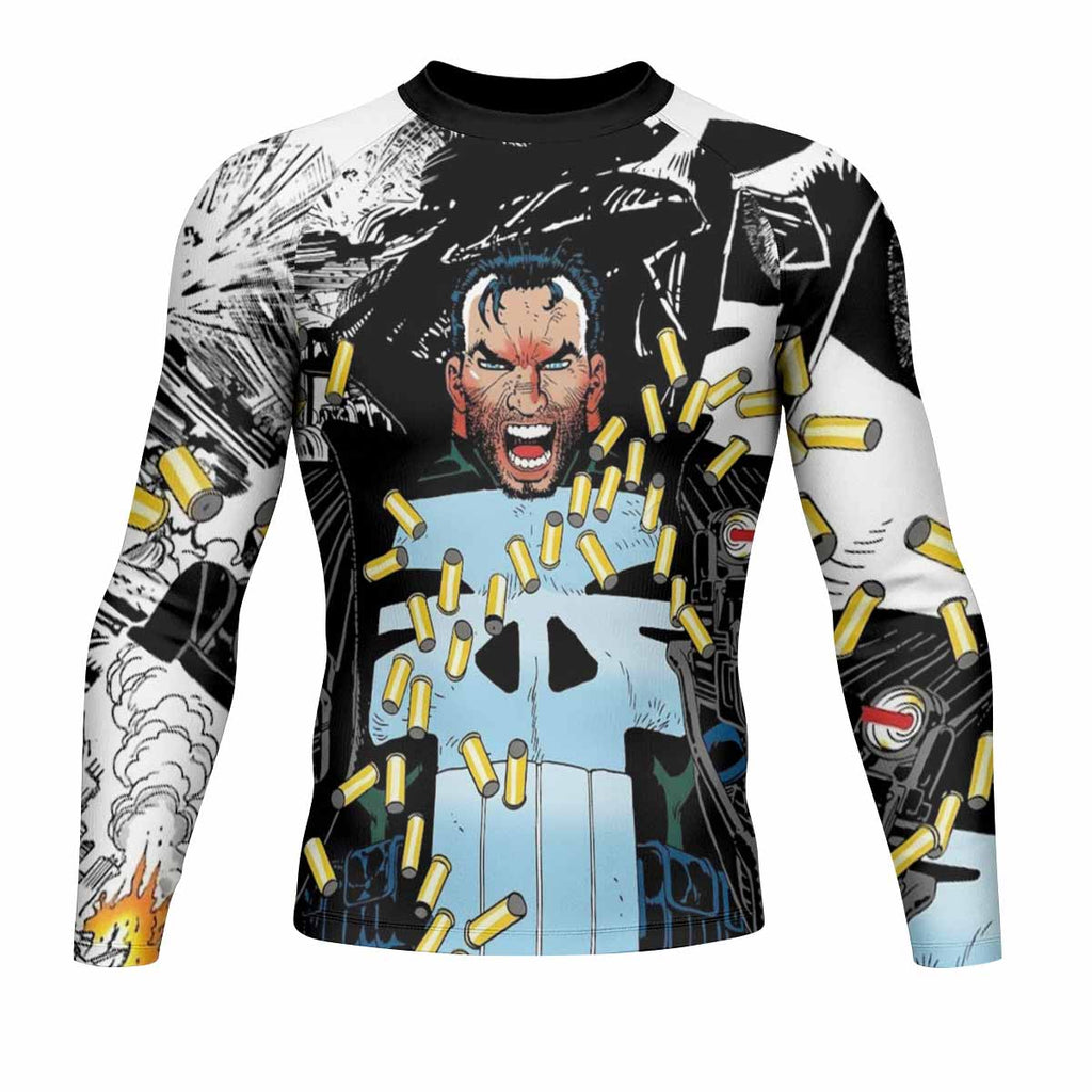 Punisher Bullet Storm Frank Castle Rash Guard