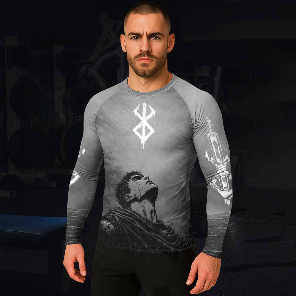 Berserk Guts Sorrow Rash Guard