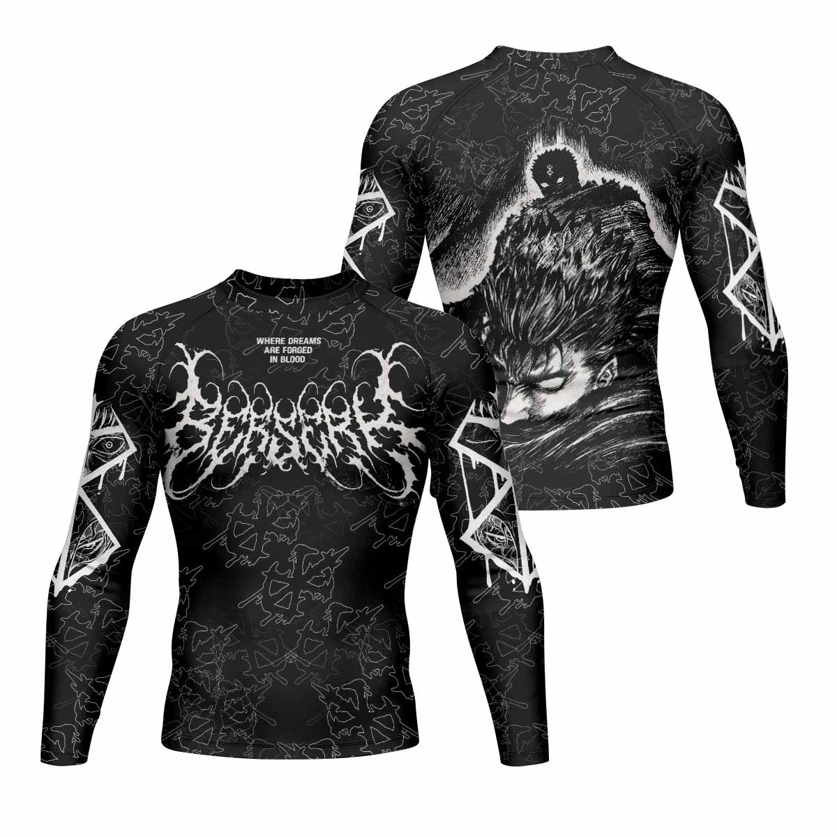 Berserk Forged In Blood Rash Guard