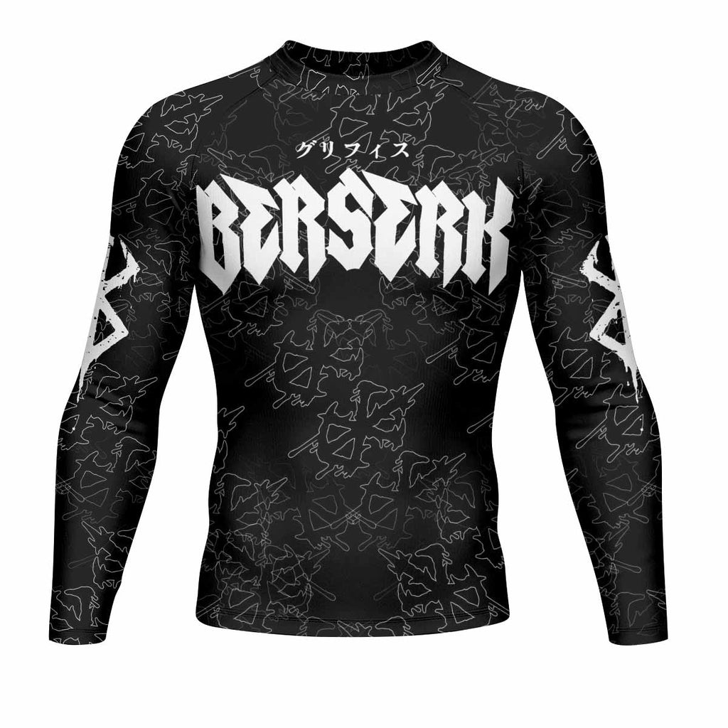 Berserk Dragon Slayer Skull Rash Guard