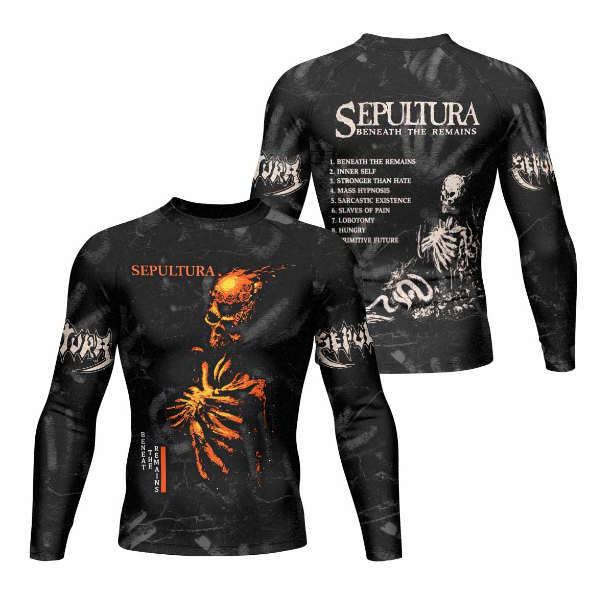 Sepultura Beneath the Remains Rash Guard
