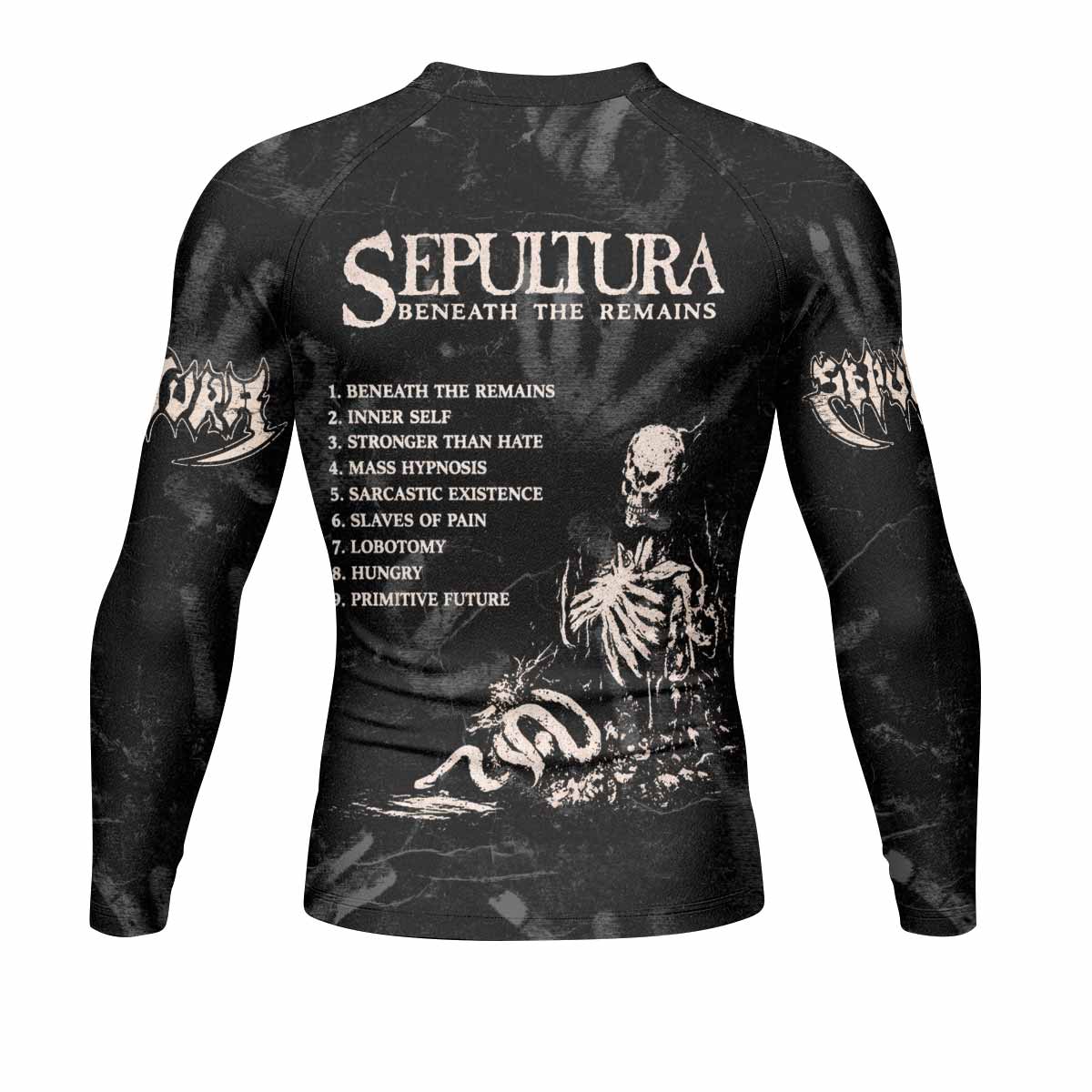 Sepultura Beneath the Remains Rash Guard