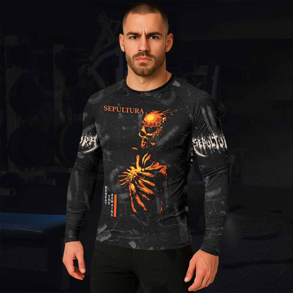 Sepultura Beneath the Remains Rash Guard