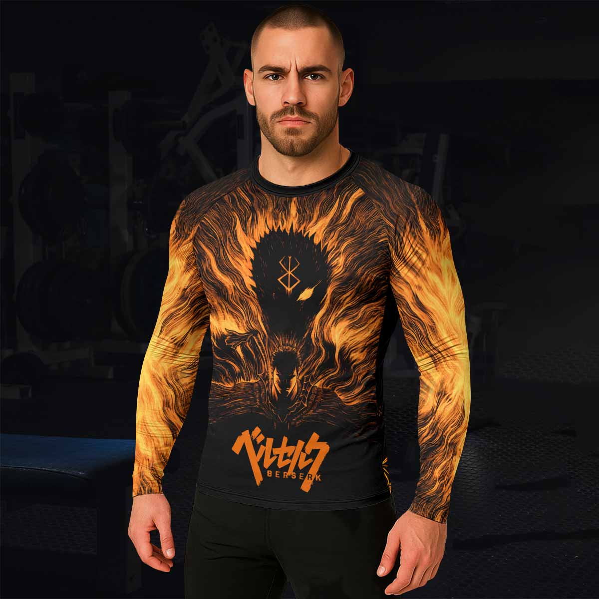 Beast of Darkness Berserk Rash Guard
