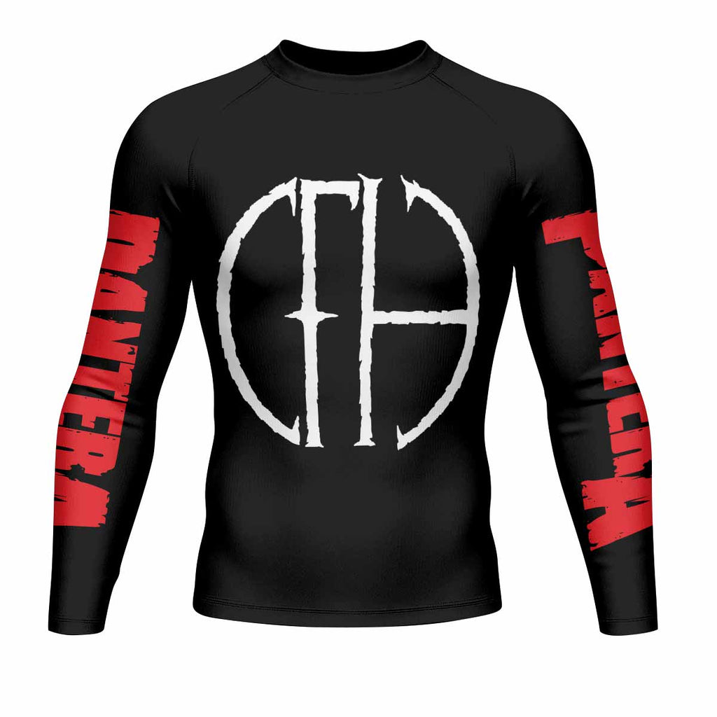 Pantera Cowboys From Hell Logo Rash Guard