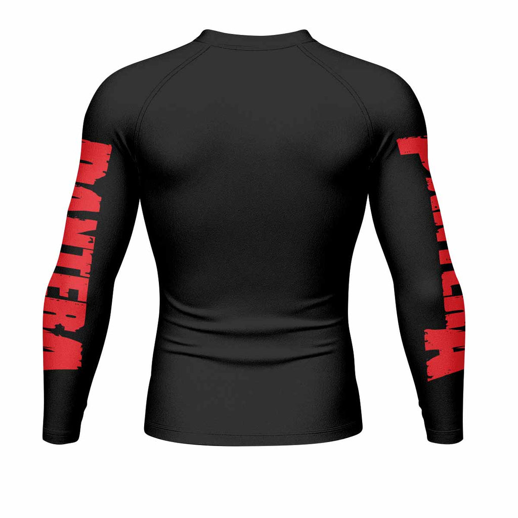 Pantera Cowboys From Hell Logo Rash Guard