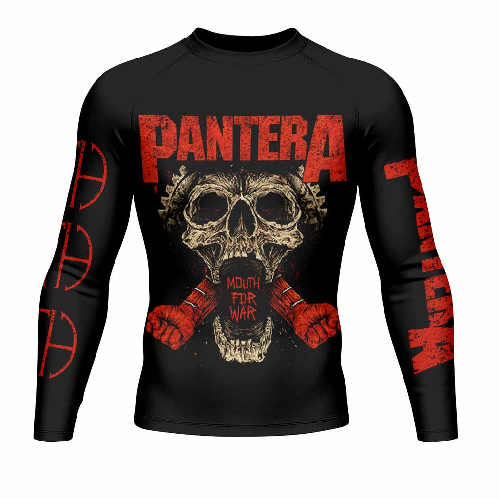 Pantera Mouth for War Rash Guard