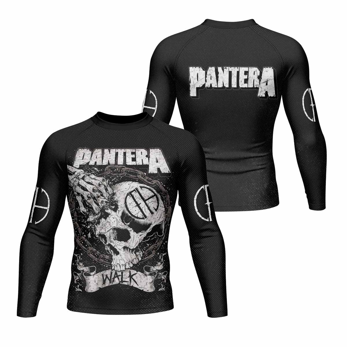 Pantera Walk Skull Rash Guard