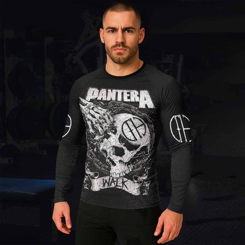 Pantera Walk Skull Rash Guard