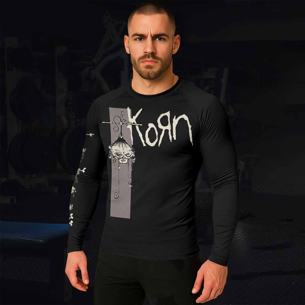 Korn Gothic Spine Rash Guard