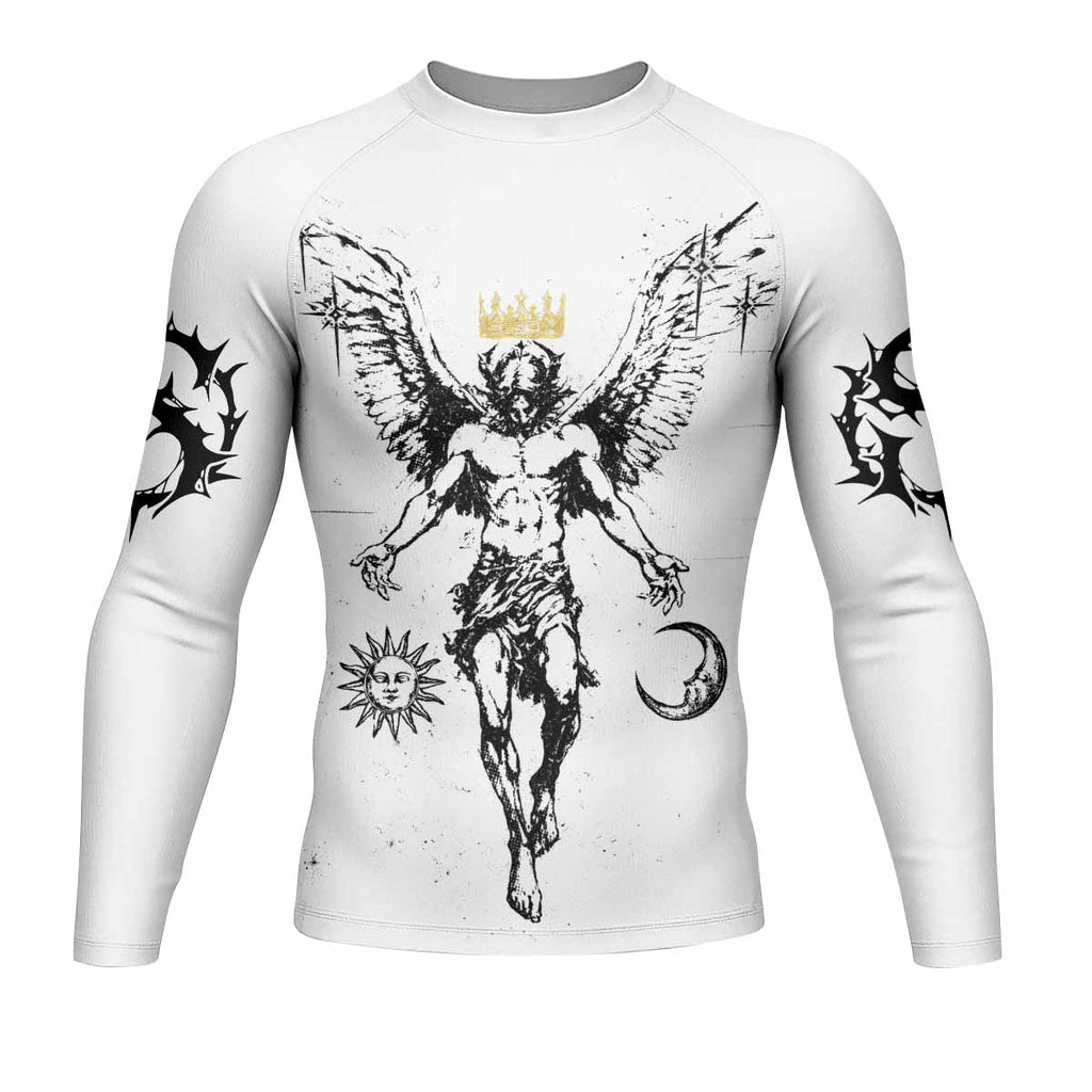 The Messenger Has Arrived White Rash Guard