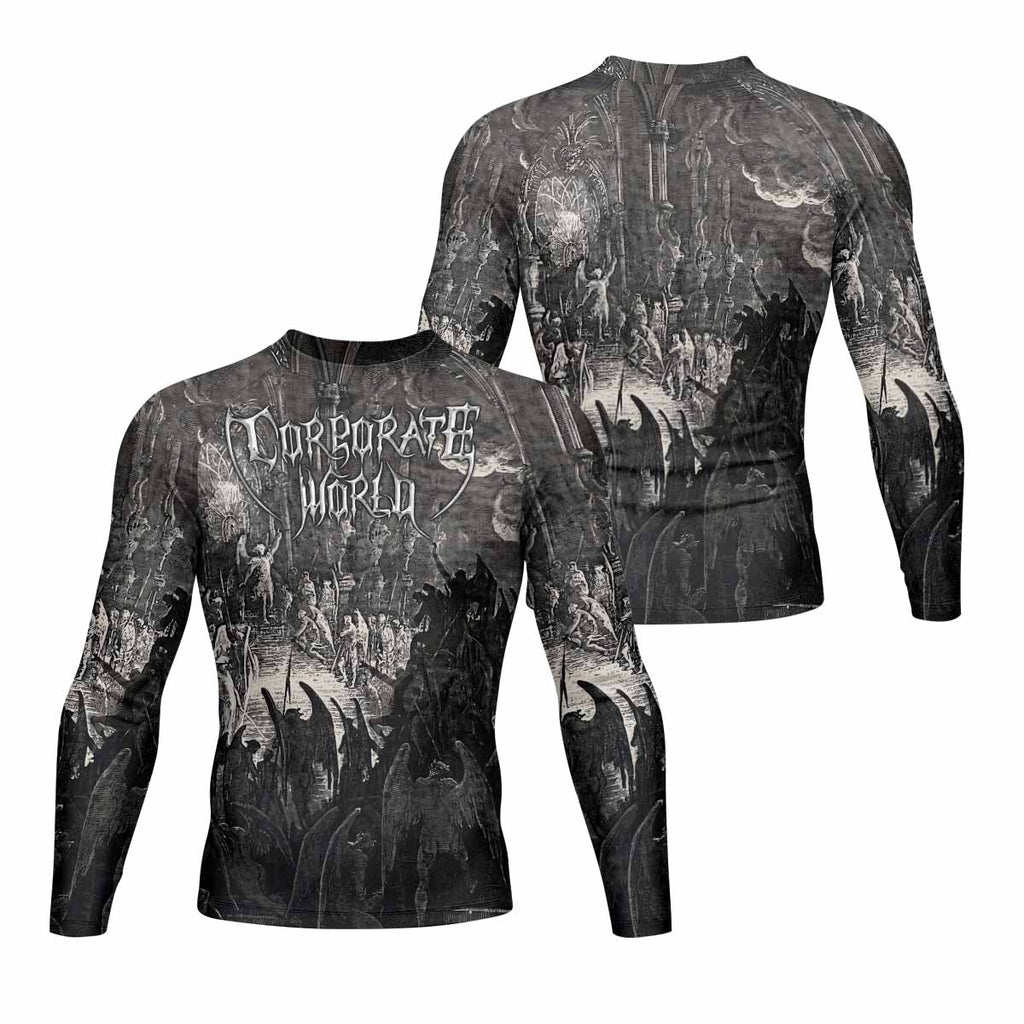 Corporate World Paradise Lost Rash Guard