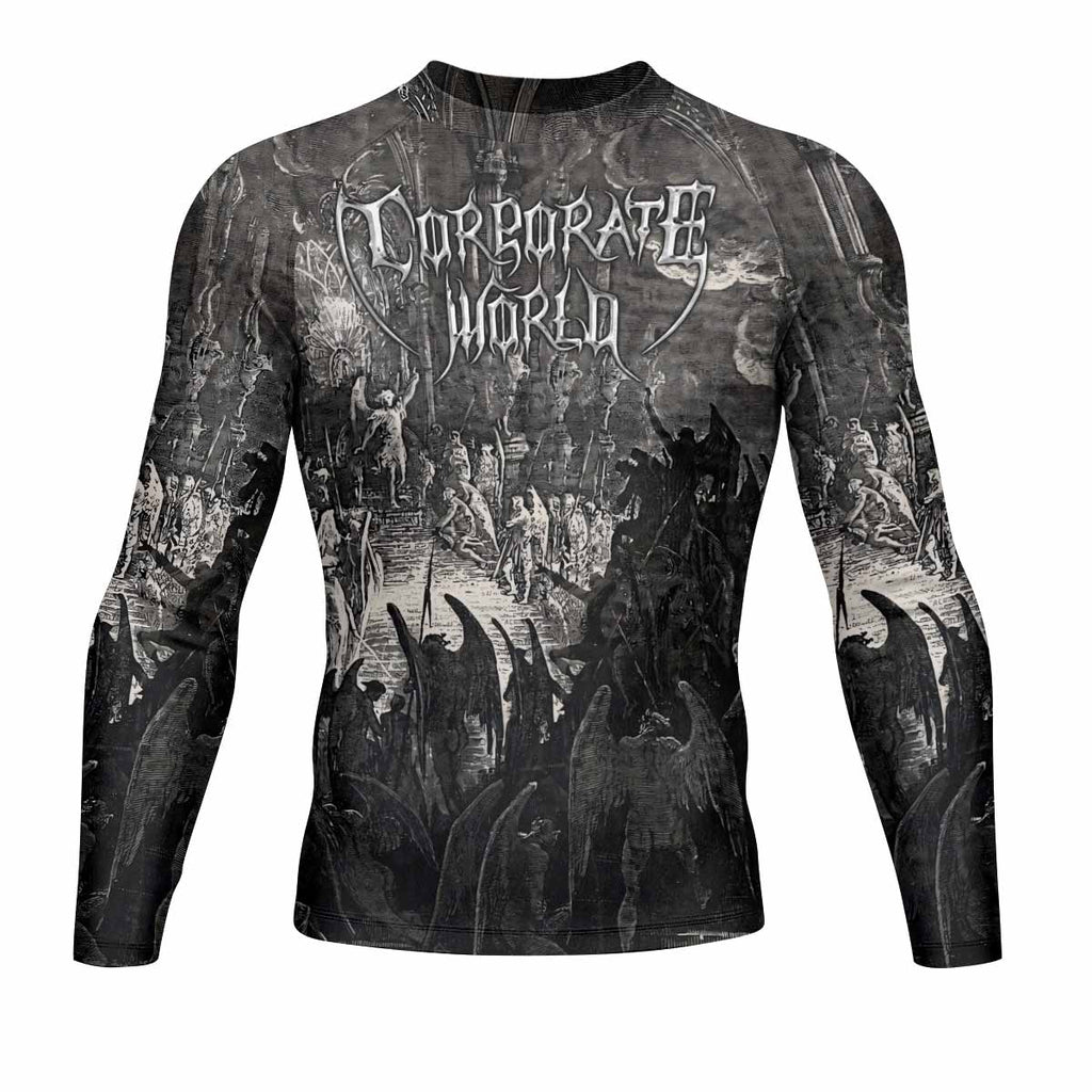 Corporate World Paradise Lost Rash Guard