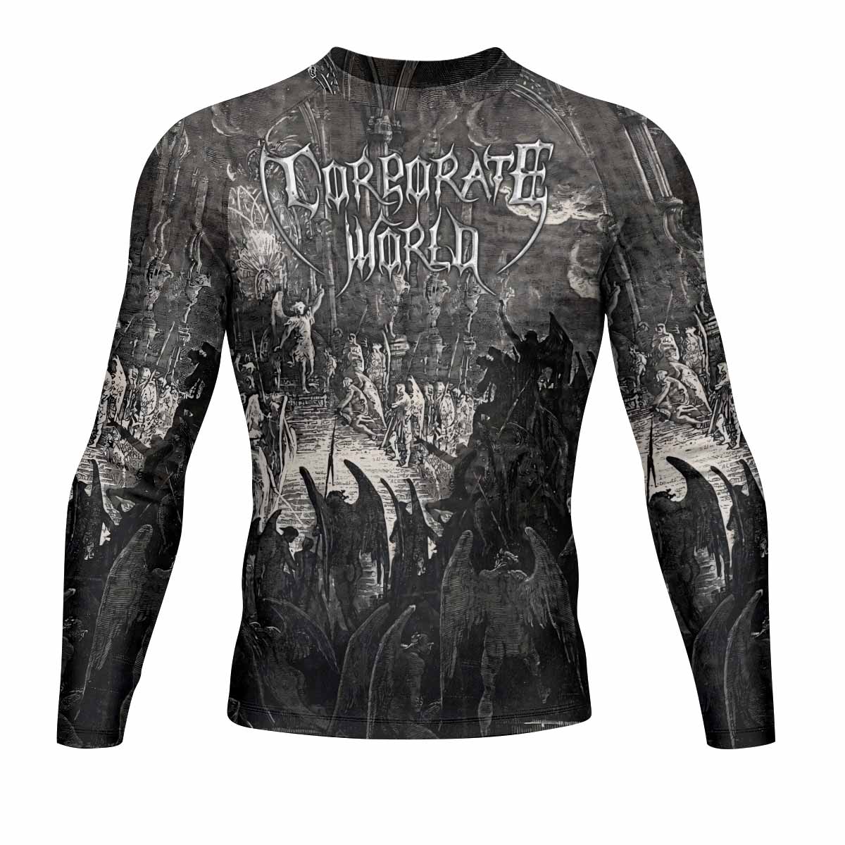 Corporate World Paradise Lost Rash Guard