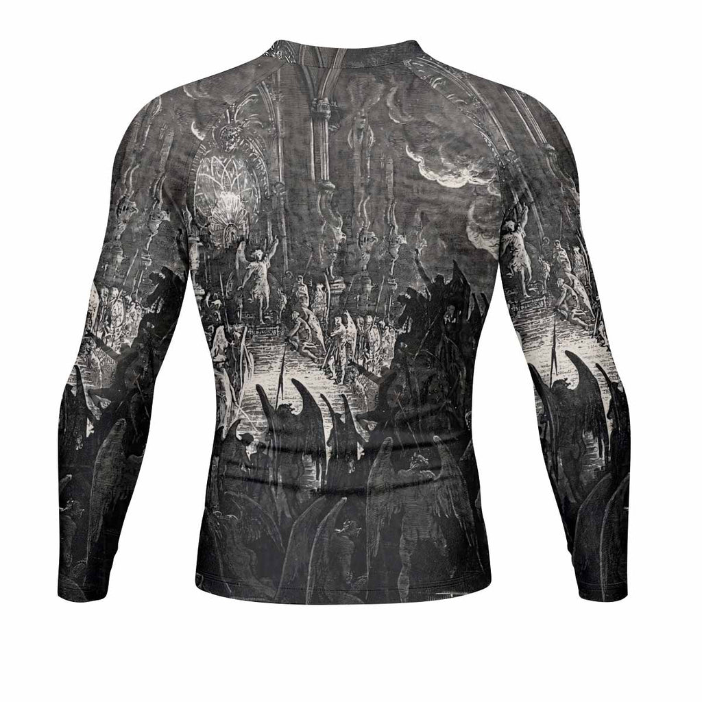 Corporate World Paradise Lost Rash Guard