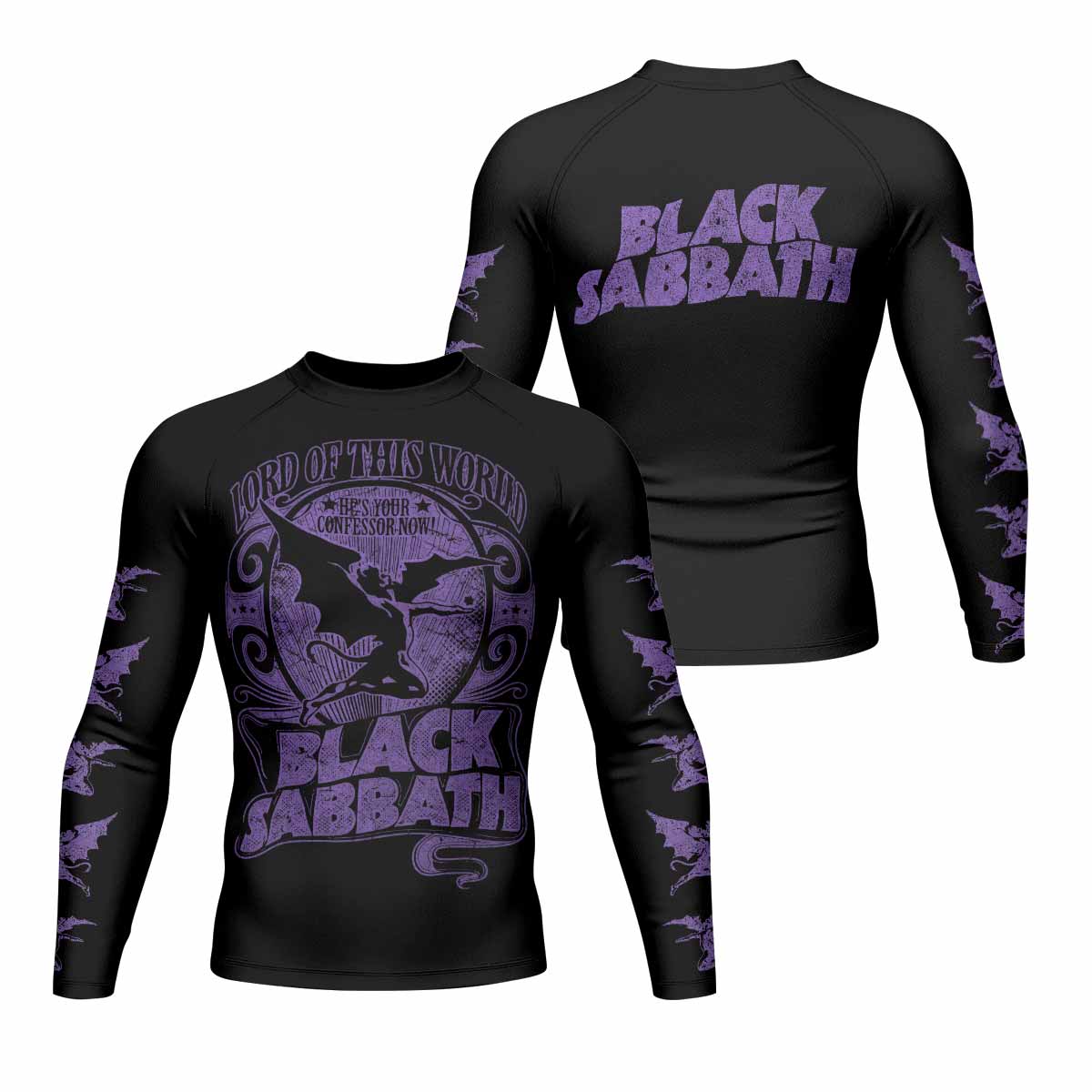 Black Sabbath Lord of This World Rash Guard