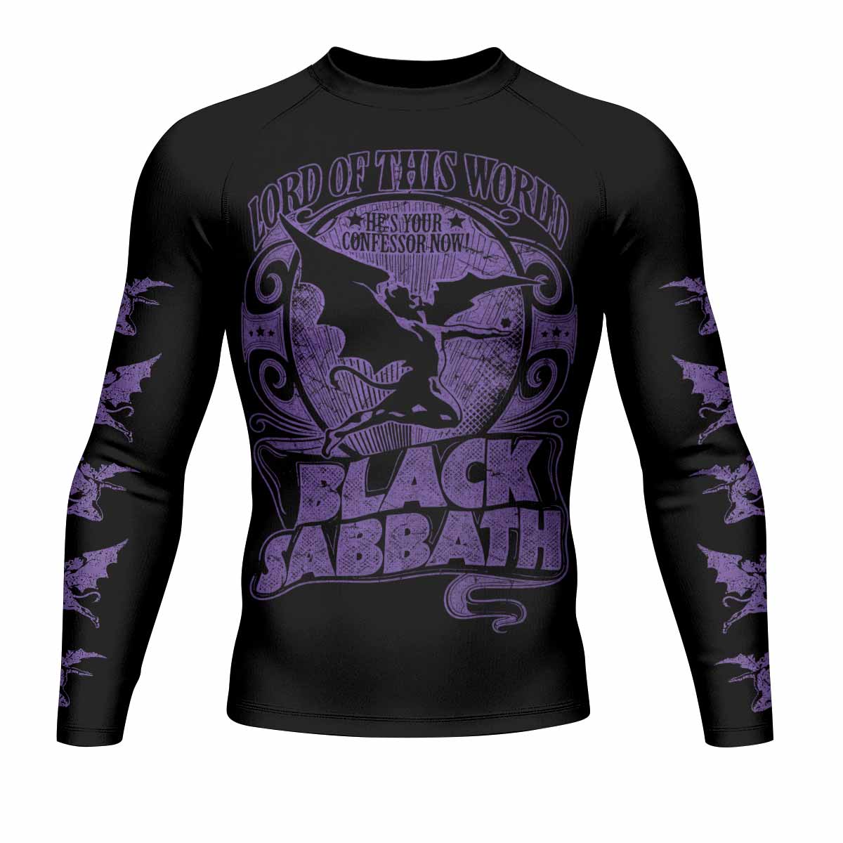 Black Sabbath Lord of This World Rash Guard