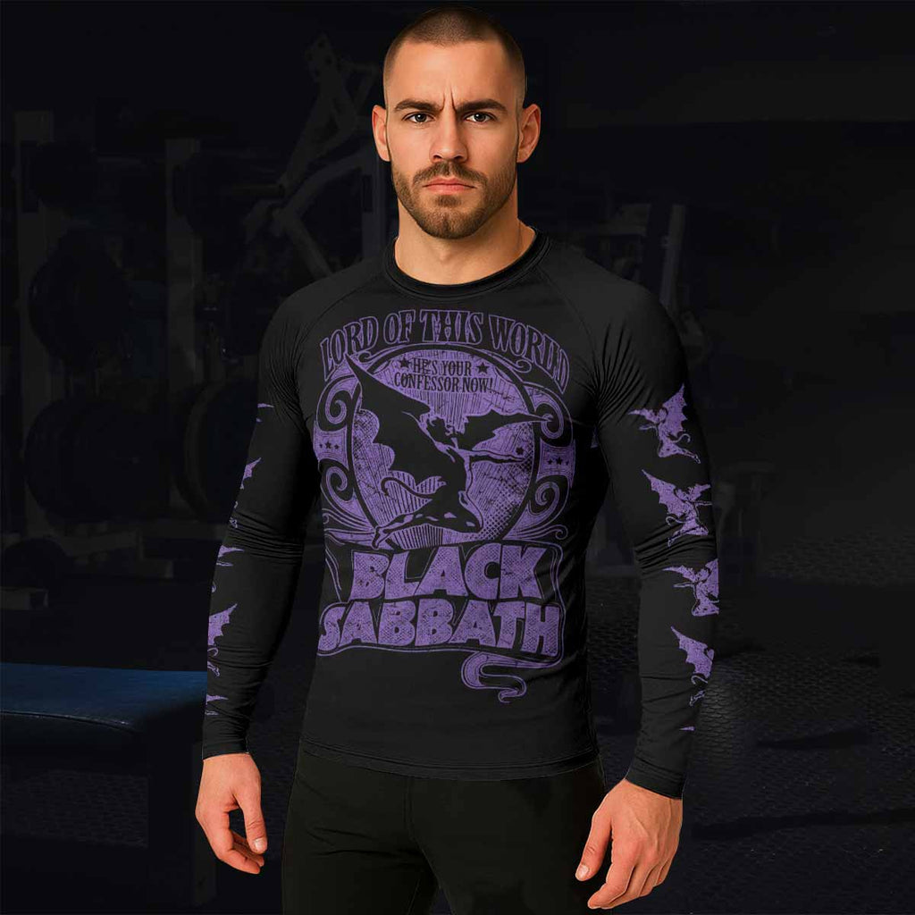 Black Sabbath Lord of This World Rash Guard