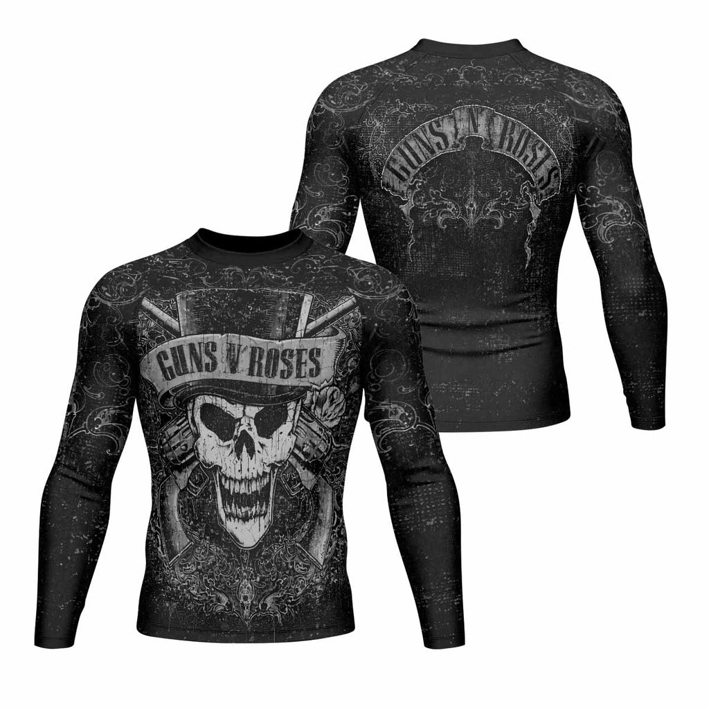 Guns N' Roses Skull Rash Guard